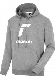 Reusch Hoodie 5190709 6633 white grey front